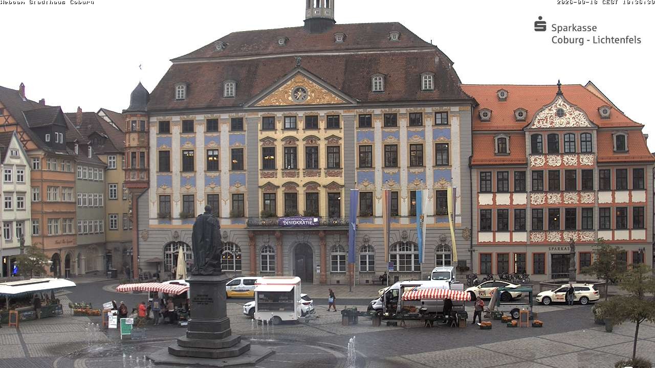 Archived image Webcam Council Office Building Coburg