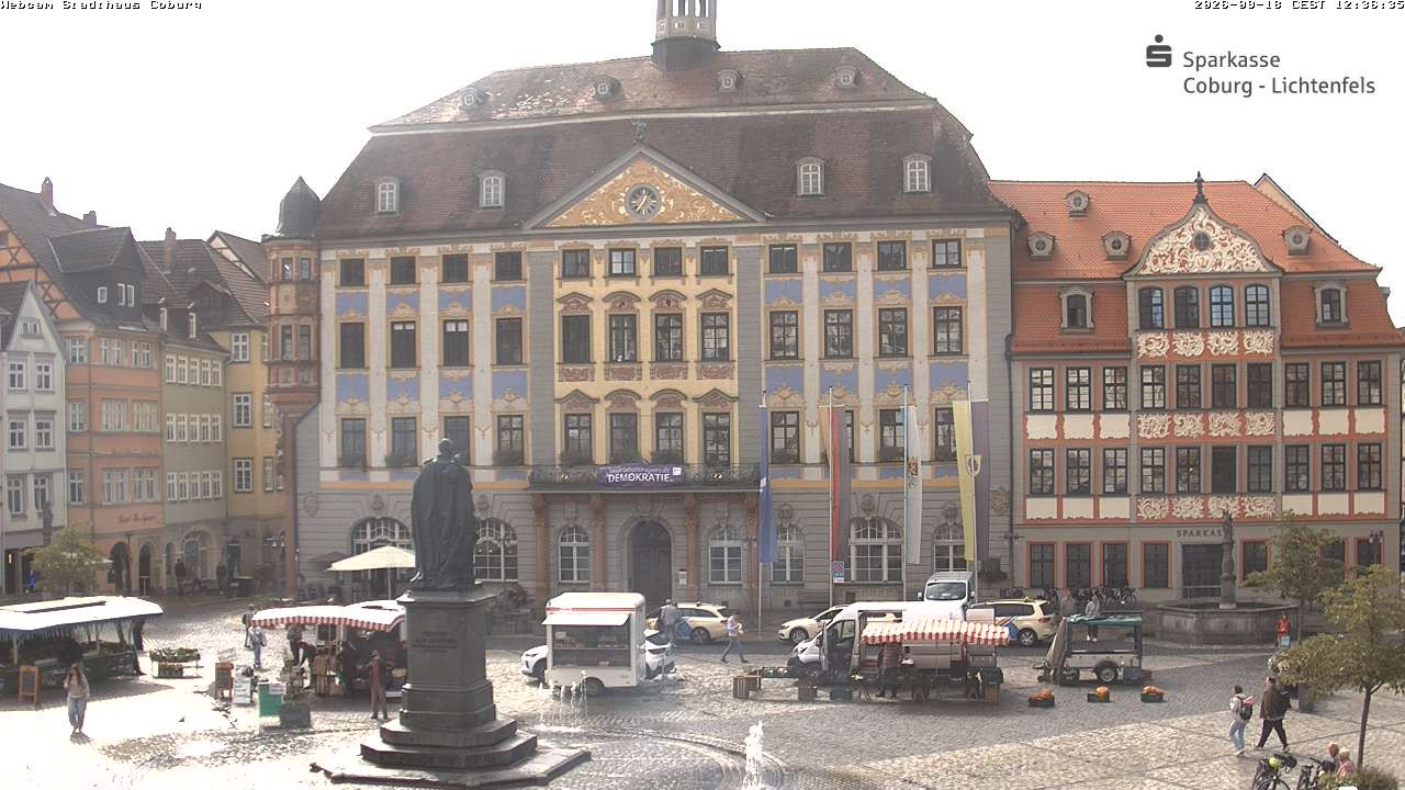 Archived image Webcam Council Office Building Coburg