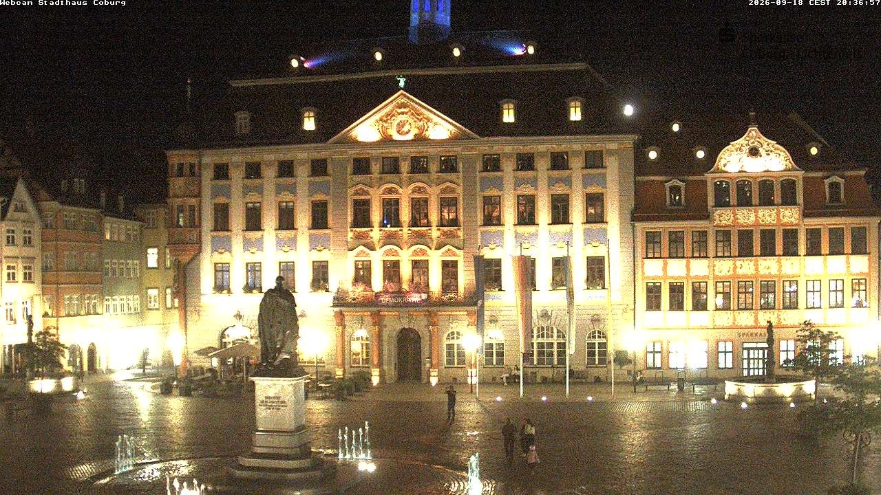 Archiv Foto Webcam Stadthaus Coburg