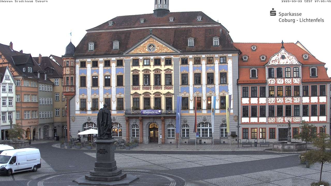 Archiv Foto Webcam Stadthaus Coburg