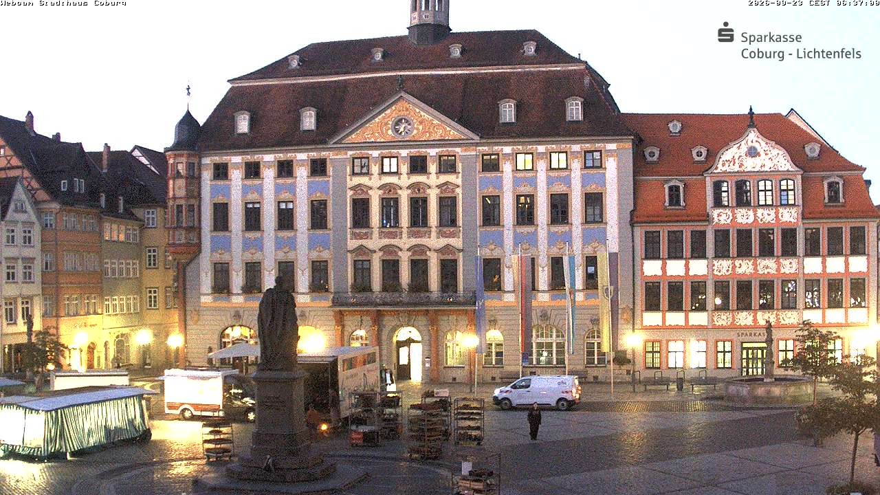 Archiv Foto Webcam Stadthaus Coburg