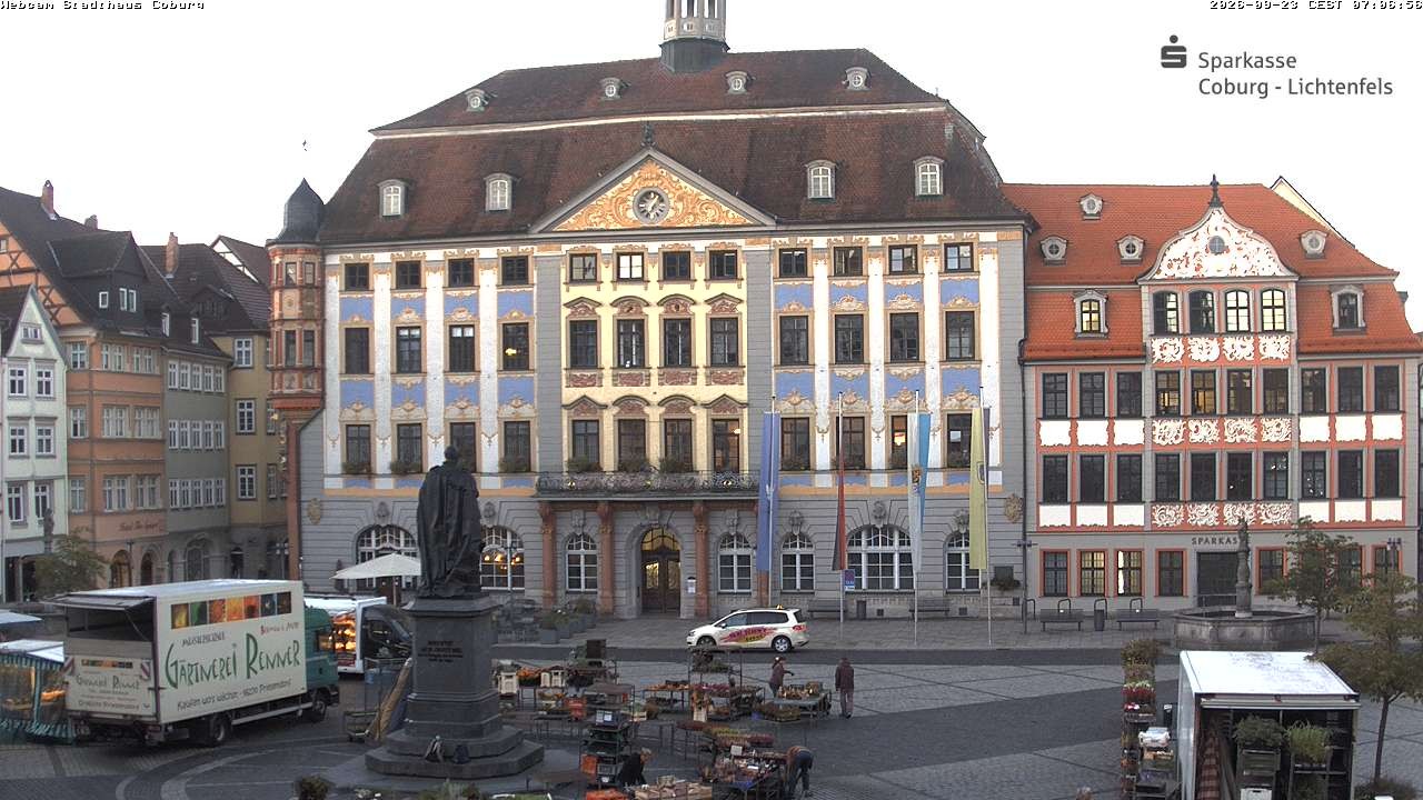 Archiv Foto Webcam Stadthaus Coburg