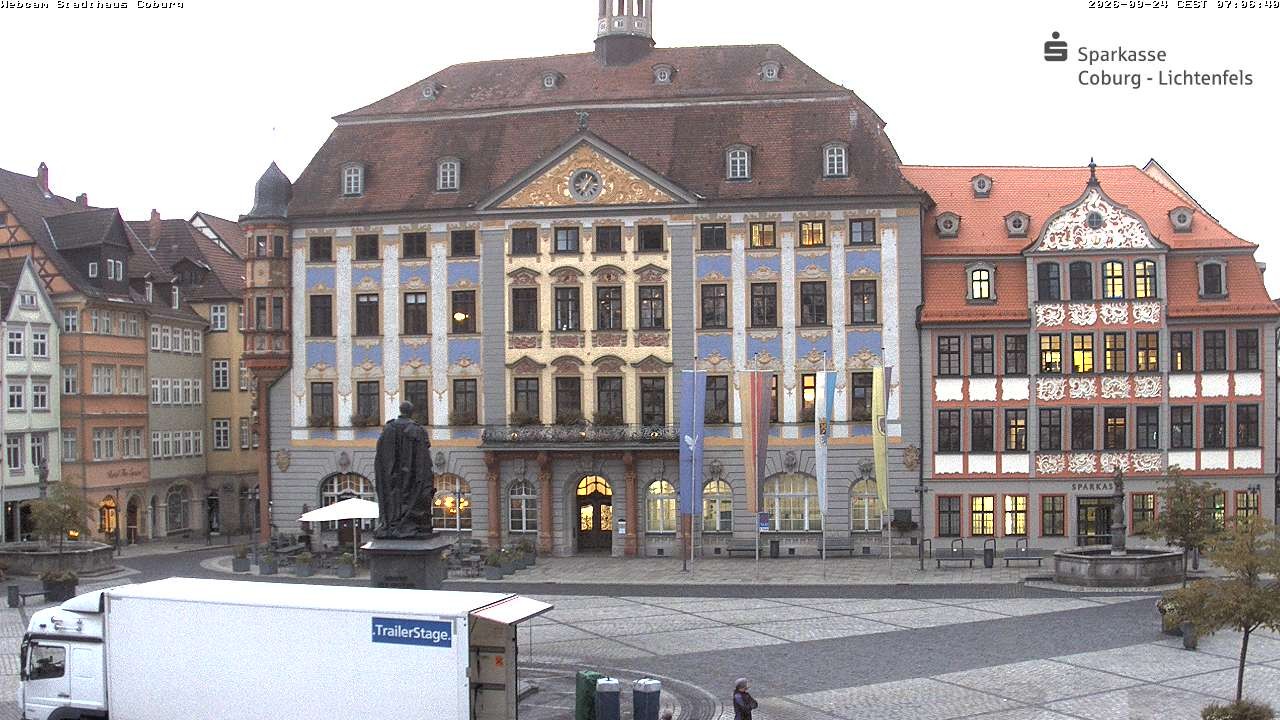 Archiv Foto Webcam Stadthaus Coburg