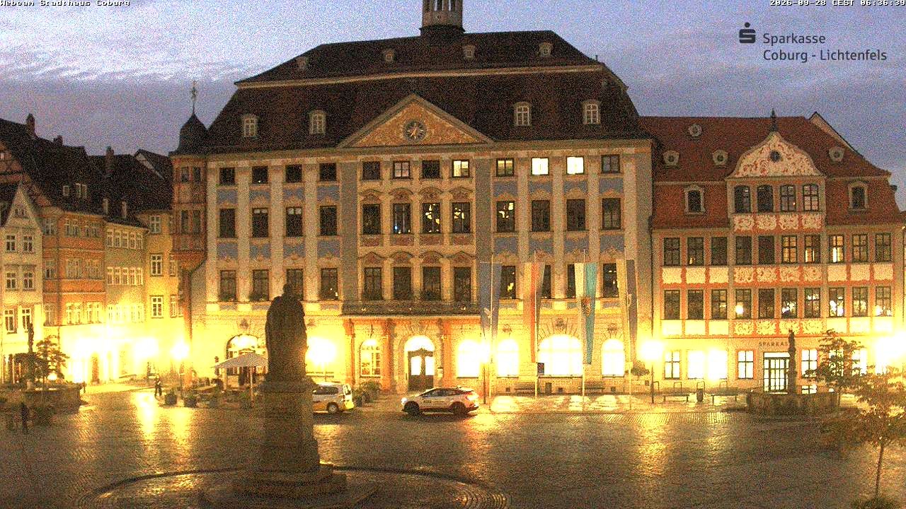 Archiv Foto Webcam Stadthaus Coburg