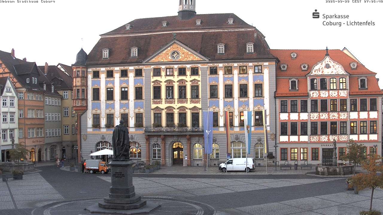 Archiv Foto Webcam Stadthaus Coburg