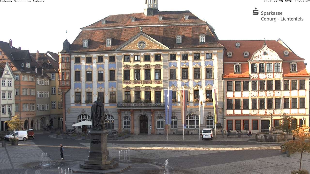 Archiv Foto Webcam Stadthaus Coburg