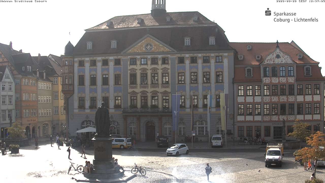 Archiv Foto Webcam Stadthaus Coburg