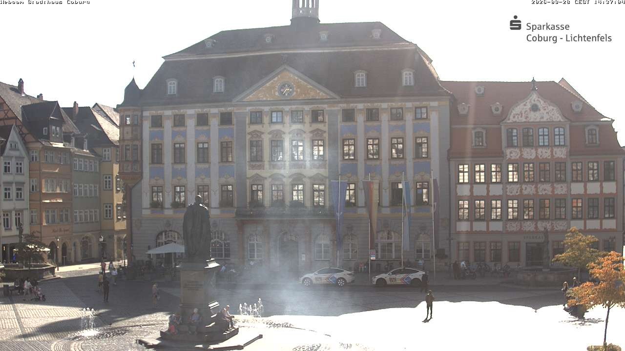 Archiv Foto Webcam Stadthaus Coburg