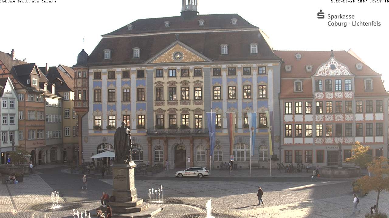 Archiv Foto Webcam Stadthaus Coburg