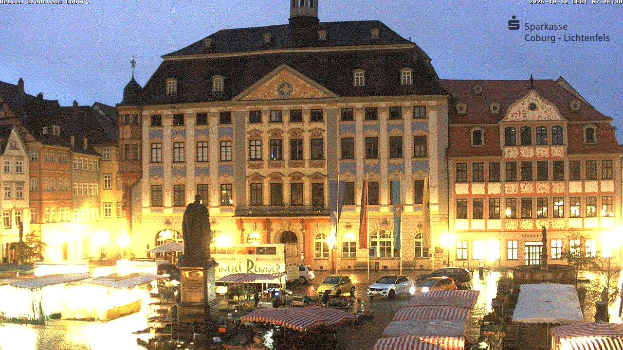 Archiv Foto Webcam Stadthaus Coburg