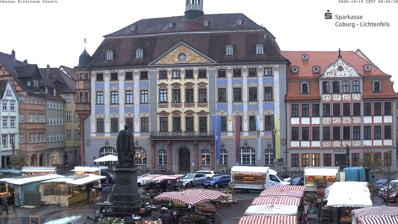 Archiv Foto Webcam Stadthaus Coburg