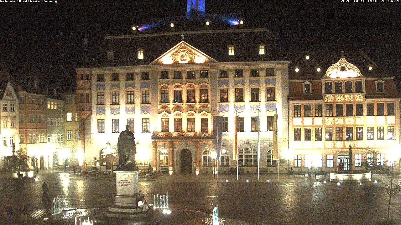 Archiv Foto Webcam Stadthaus Coburg