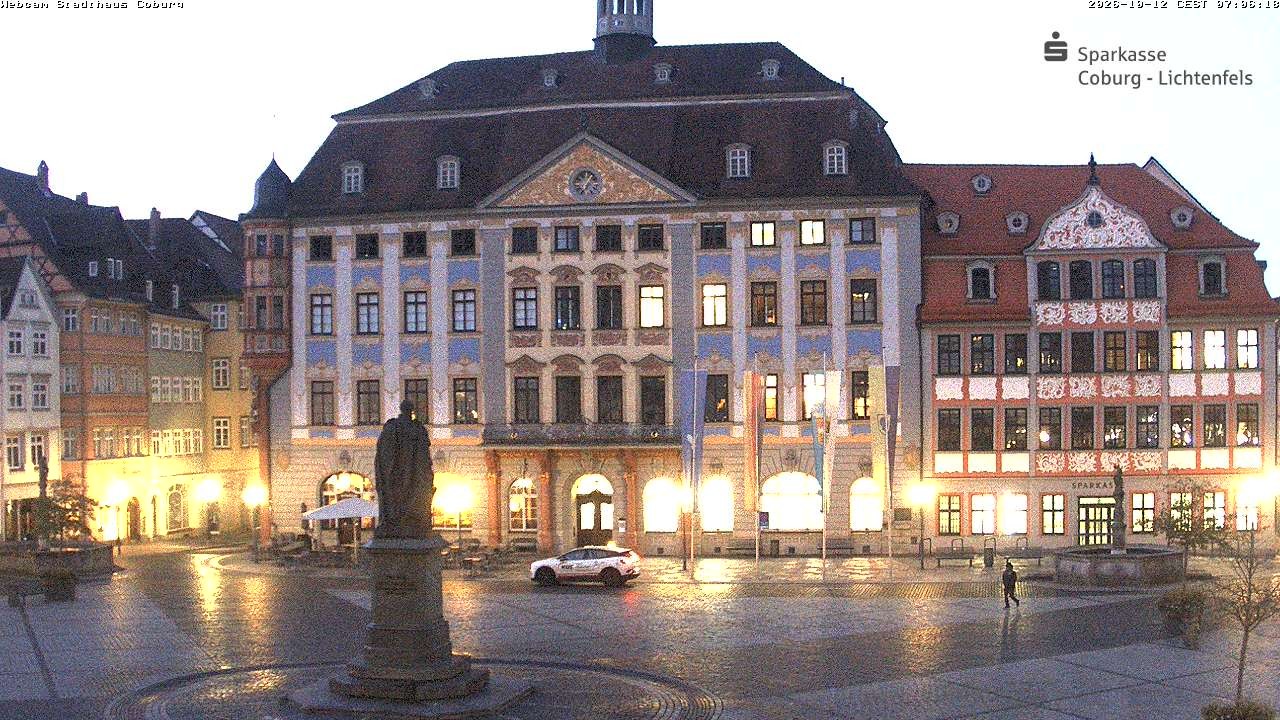 Archiv Foto Webcam Stadthaus Coburg