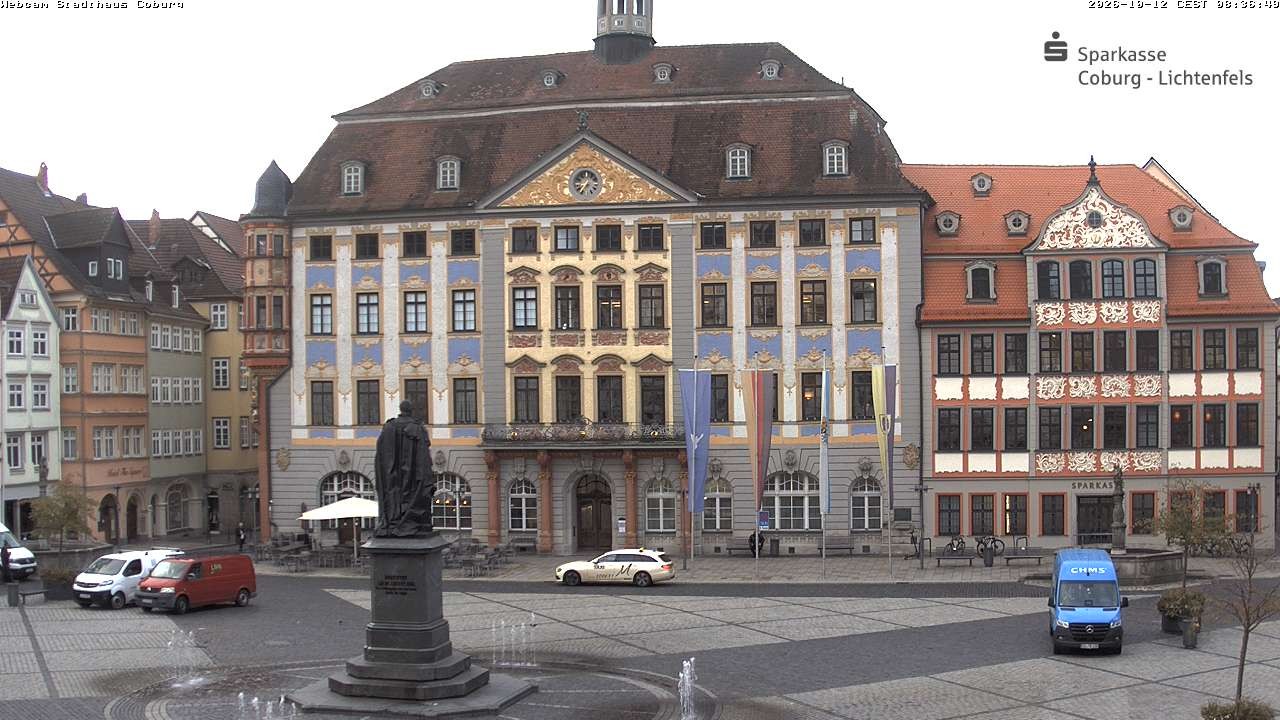 Archiv Foto Webcam Stadthaus Coburg
