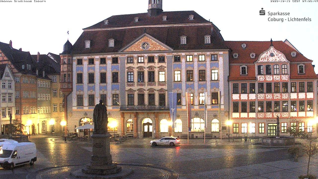 Archiv Foto Webcam Stadthaus Coburg