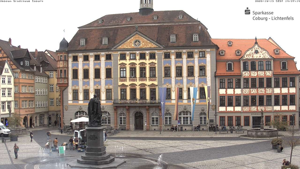 Archiv Foto Webcam Stadthaus Coburg
