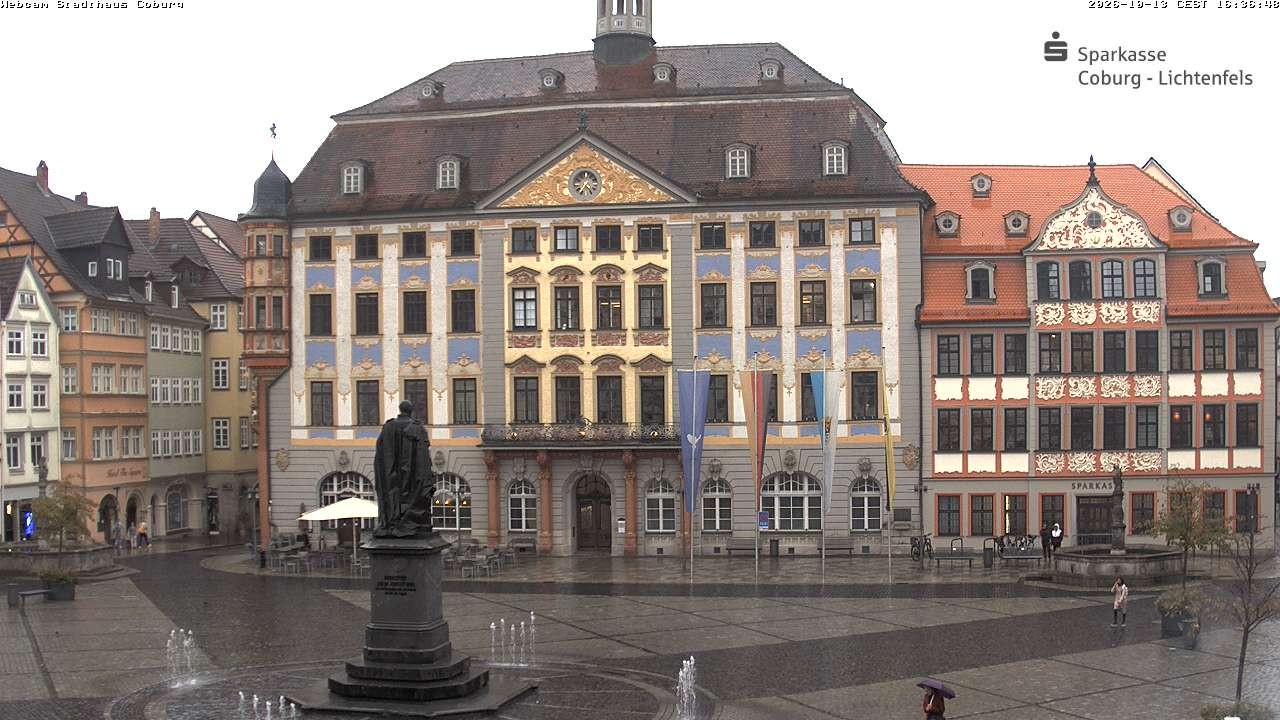 Archiv Foto Webcam Stadthaus Coburg