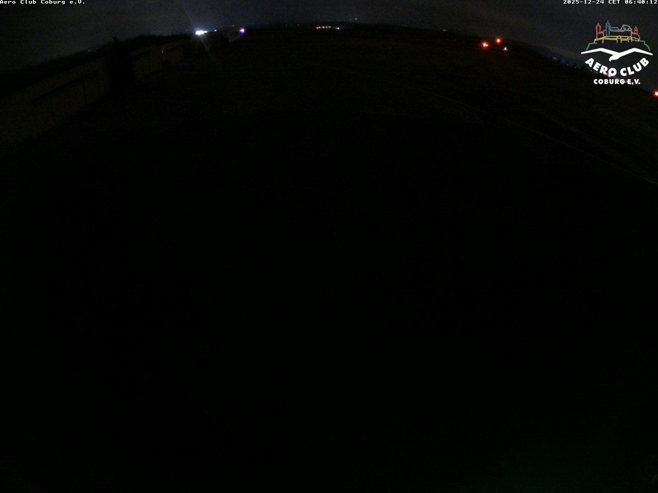 Archiv Foto Webcam Vorfeld Aero Club Coburg