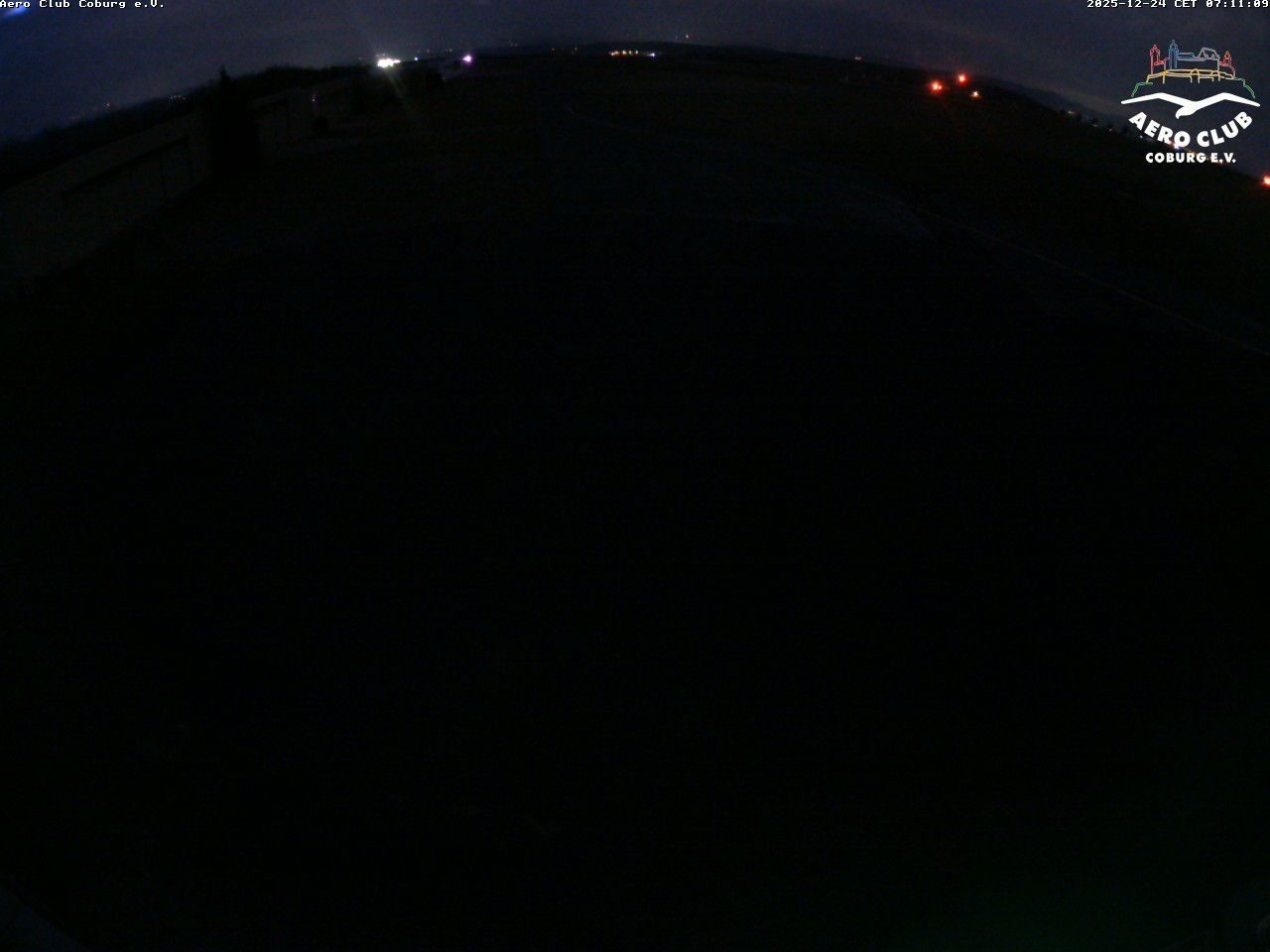 Archiv Foto Webcam Vorfeld Aero Club Coburg