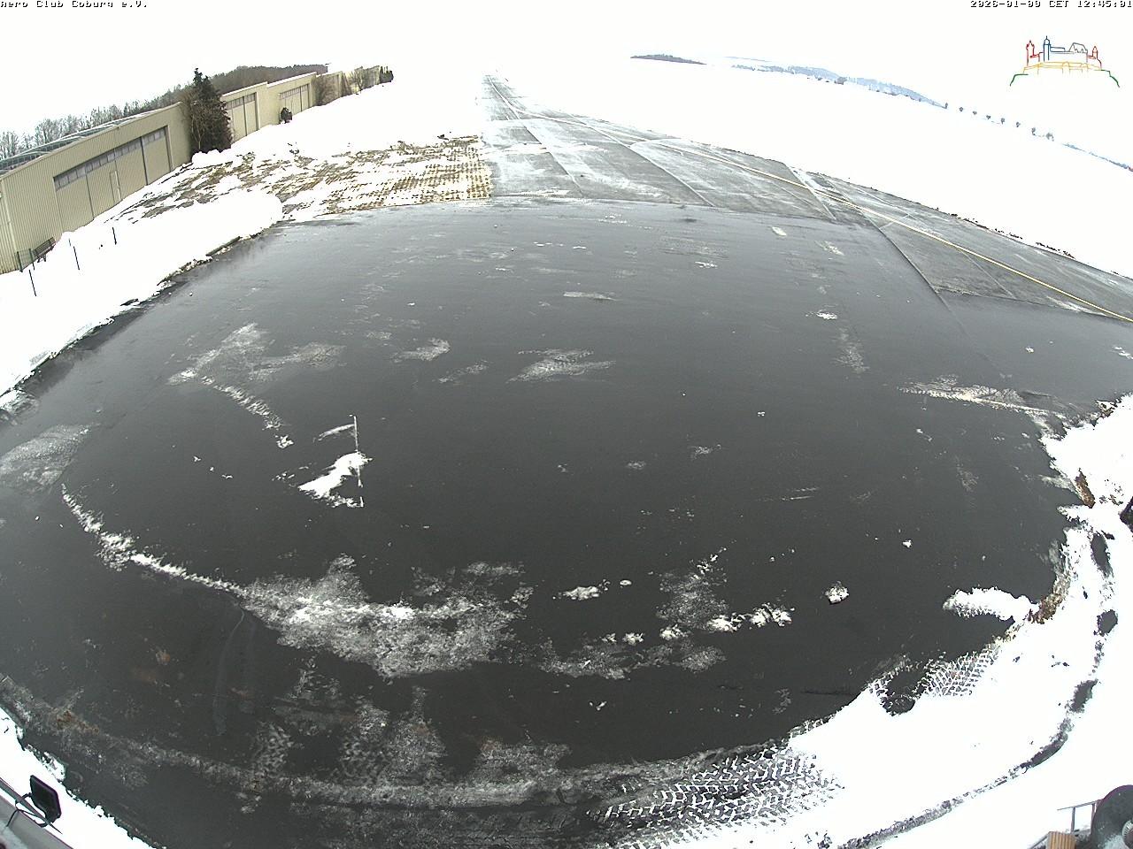 Archiv Foto Webcam Vorfeld Aero Club Coburg