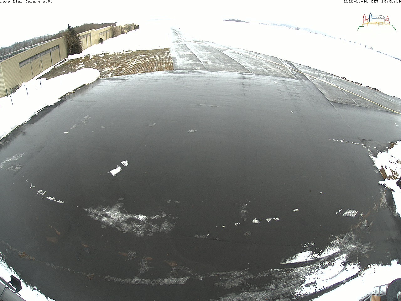 Archiv Foto Webcam Vorfeld Aero Club Coburg