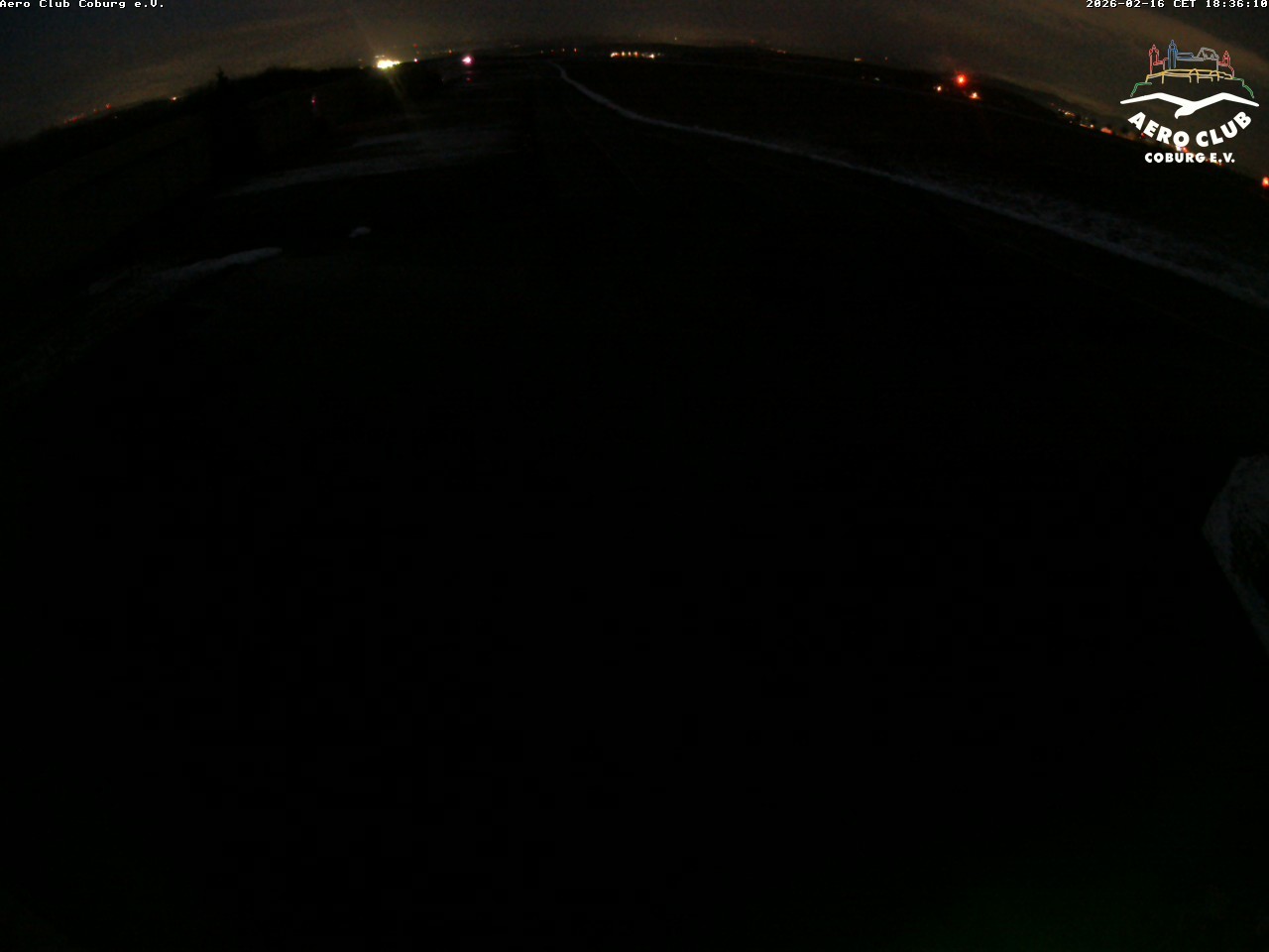 Archiv Foto Webcam Vorfeld Aero Club Coburg