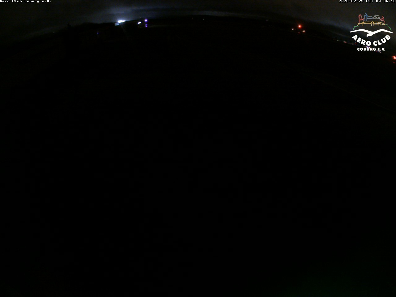 Archiv Foto Webcam Vorfeld Aero Club Coburg