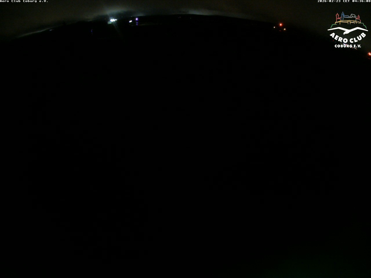 Archiv Foto Webcam Vorfeld Aero Club Coburg