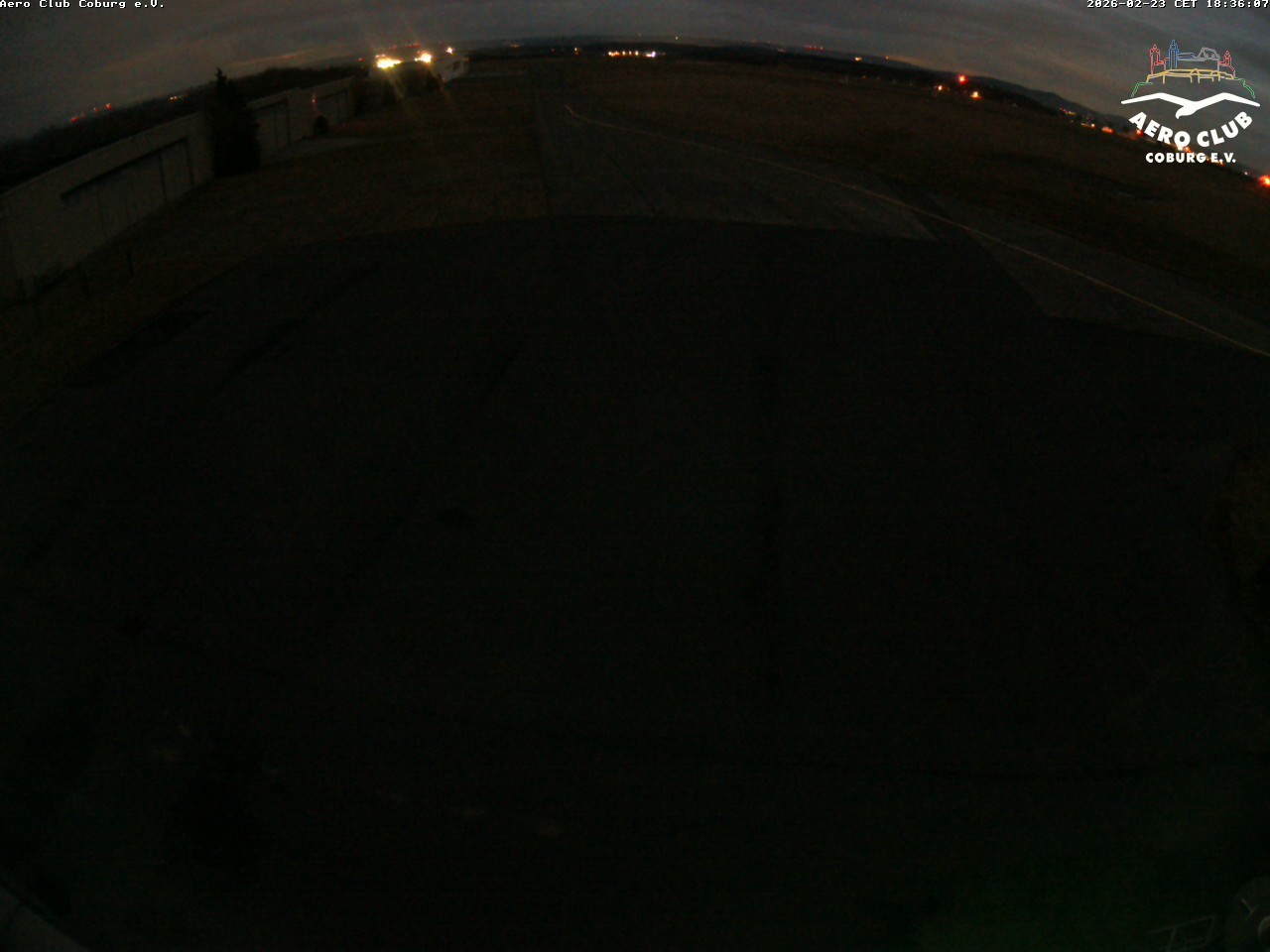 Archiv Foto Webcam Vorfeld Aero Club Coburg