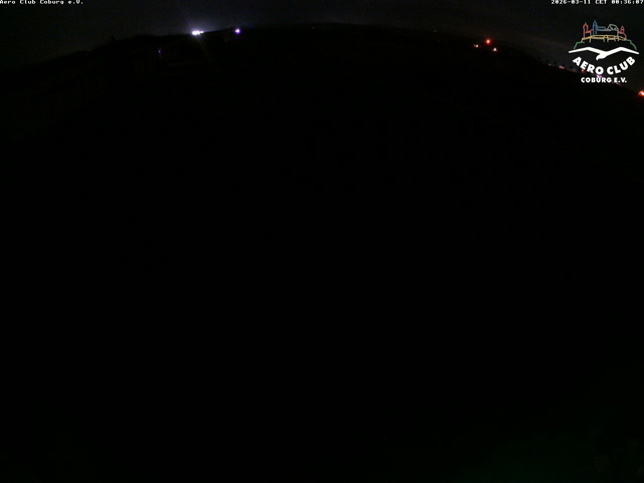 Archiv Foto Webcam Vorfeld Aero Club Coburg