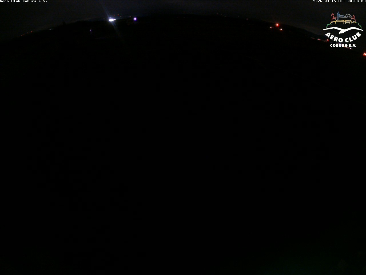 Archiv Foto Webcam Vorfeld Aero Club Coburg
