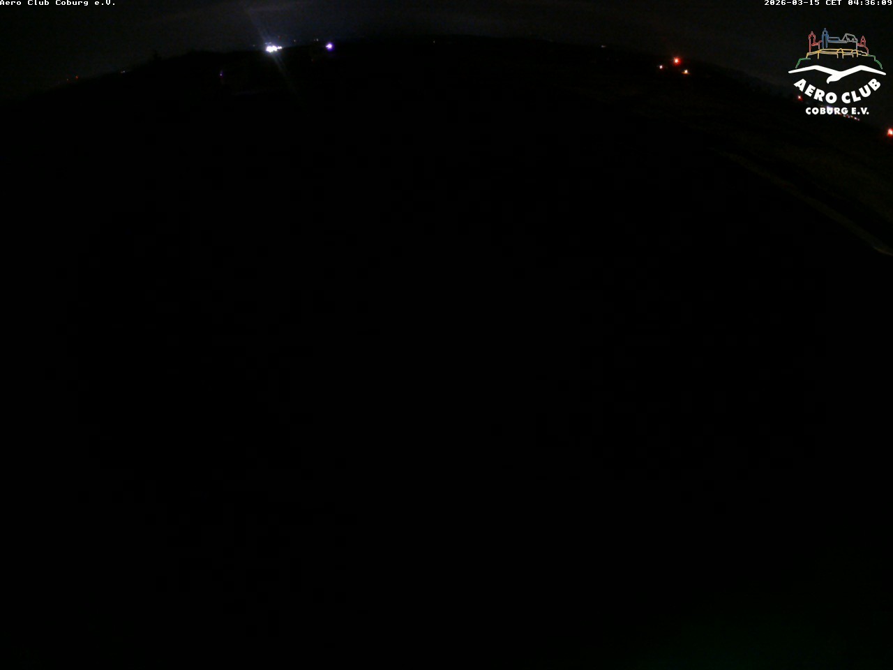 Archiv Foto Webcam Vorfeld Aero Club Coburg
