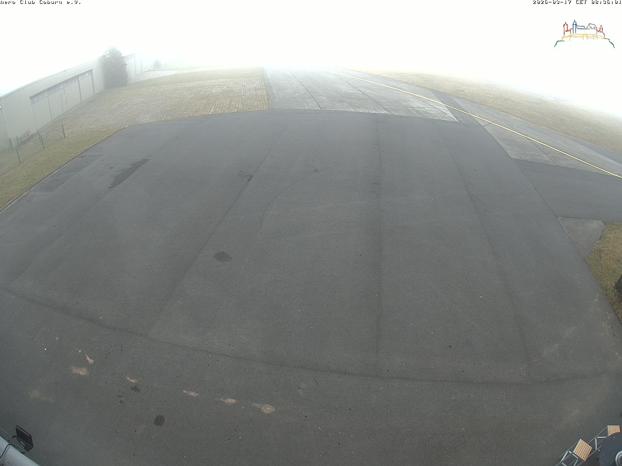 Archiv Foto Webcam Vorfeld Aero Club Coburg