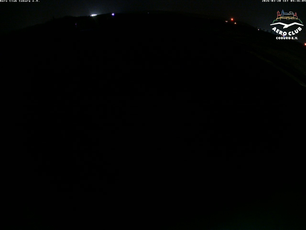 Archiv Foto Webcam Vorfeld Aero Club Coburg