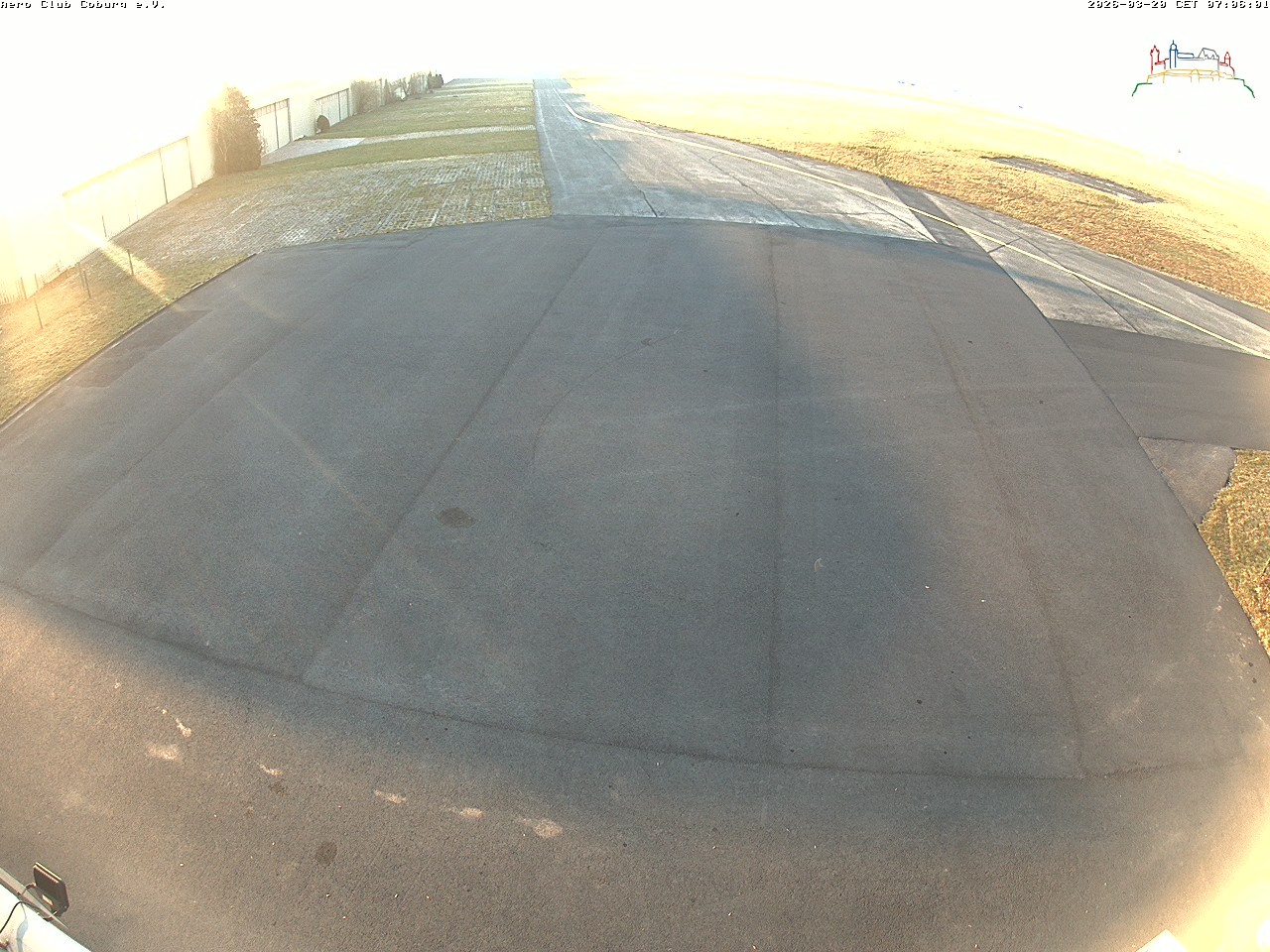 Archiv Foto Webcam Vorfeld Aero Club Coburg