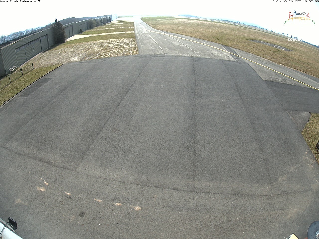 Archiv Foto Webcam Vorfeld Aero Club Coburg