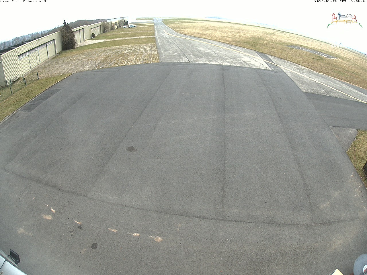 Archiv Foto Webcam Vorfeld Aero Club Coburg