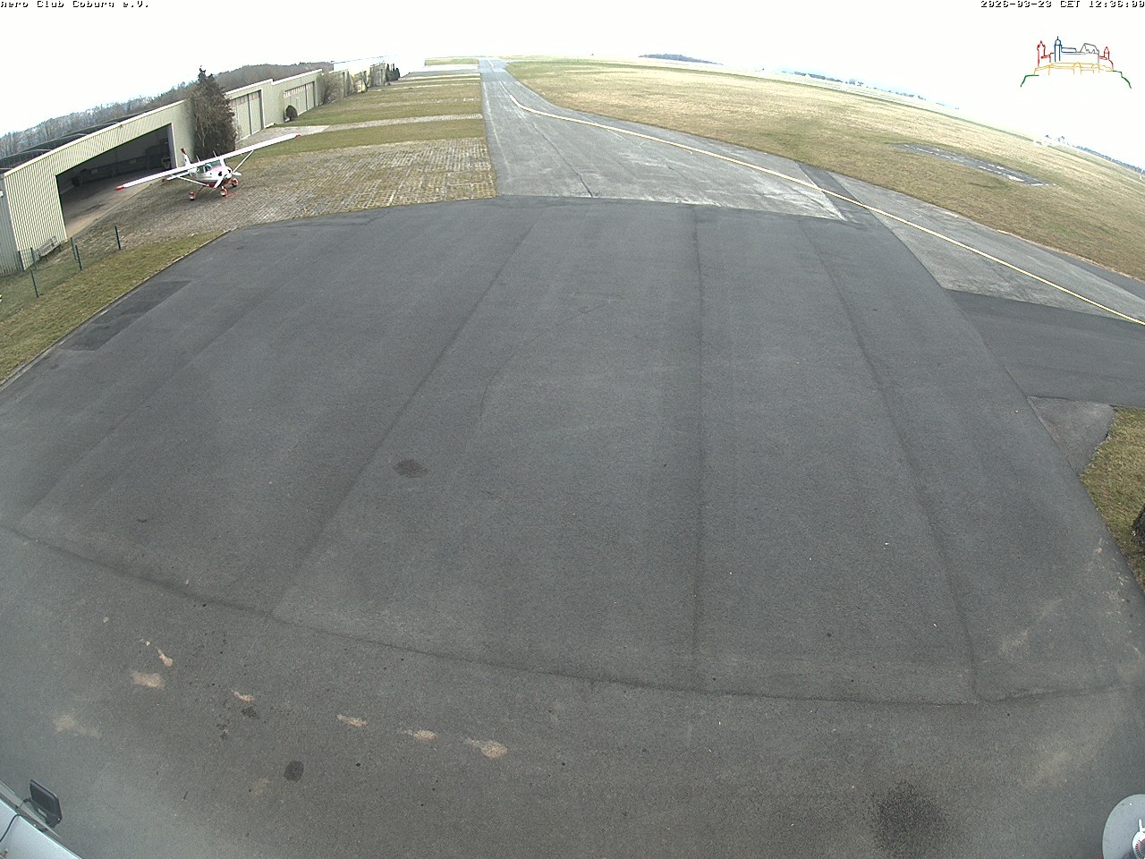 Archived image Webcam Aero Club Coburg