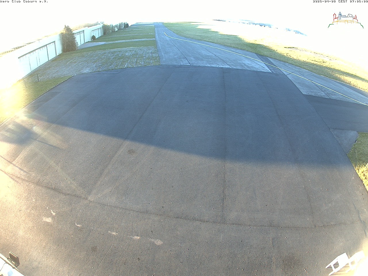 Archiv Foto Webcam Vorfeld Aero Club Coburg
