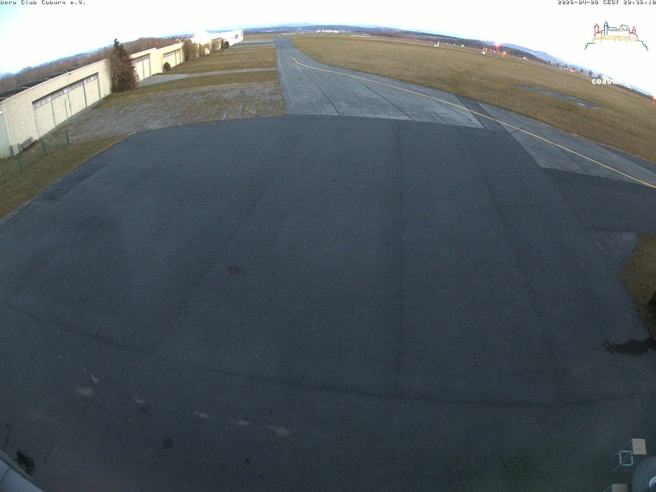Archiv Foto Webcam Vorfeld Aero Club Coburg