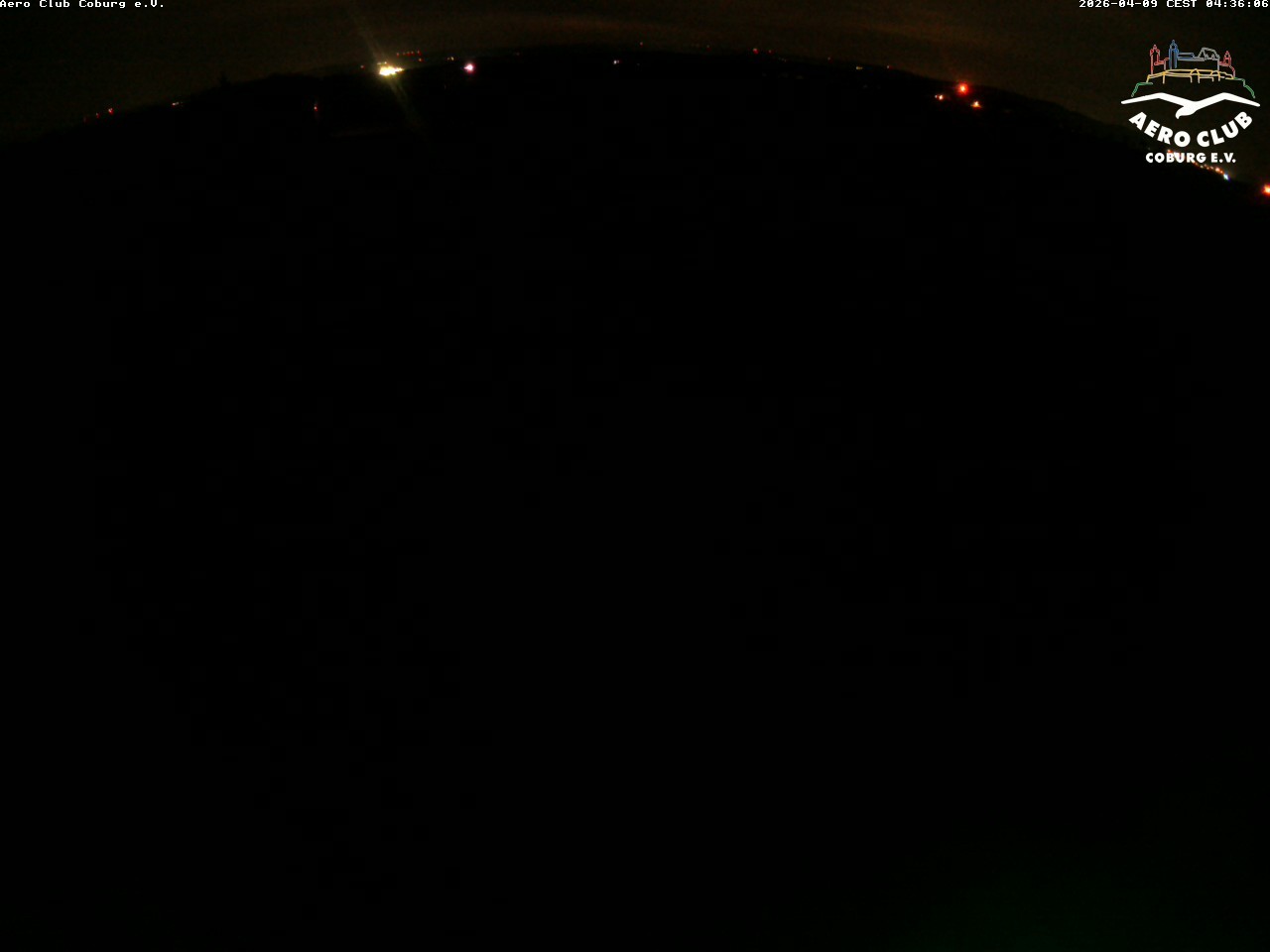 Archiv Foto Webcam Vorfeld Aero Club Coburg
