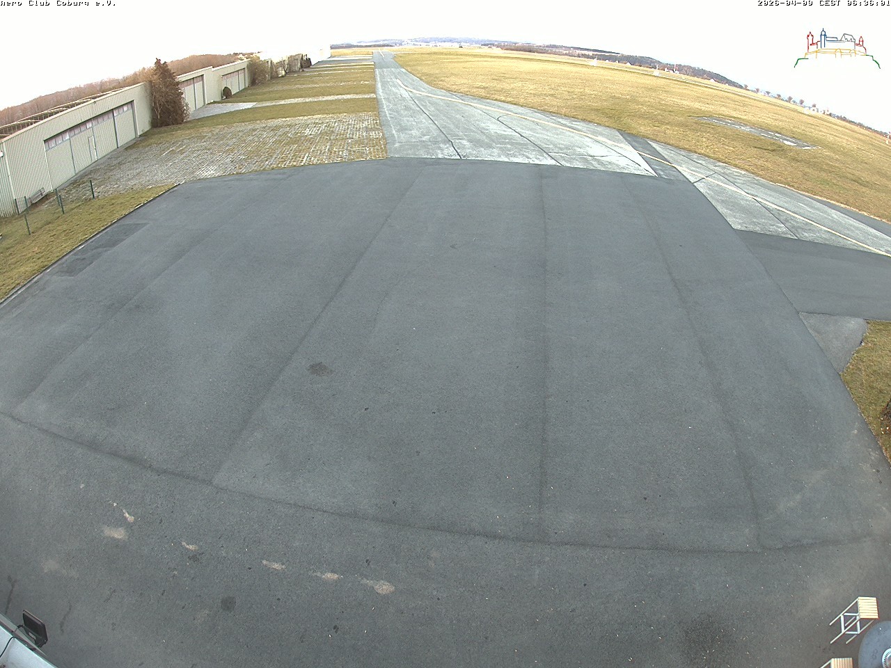 Archiv Foto Webcam Vorfeld Aero Club Coburg