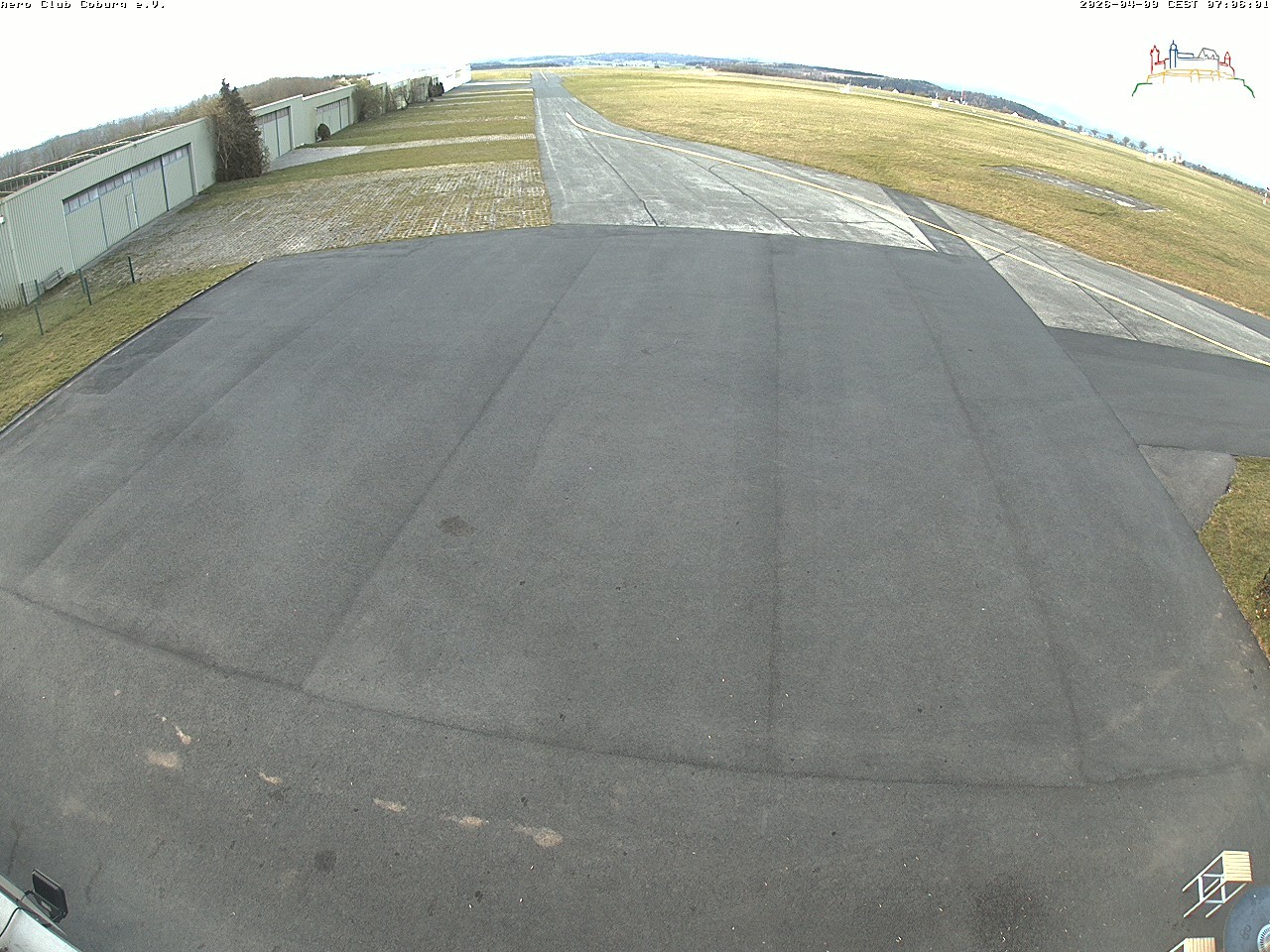 Archiv Foto Webcam Vorfeld Aero Club Coburg