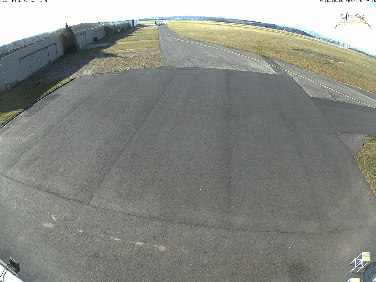 Archiv Foto Webcam Vorfeld Aero Club Coburg