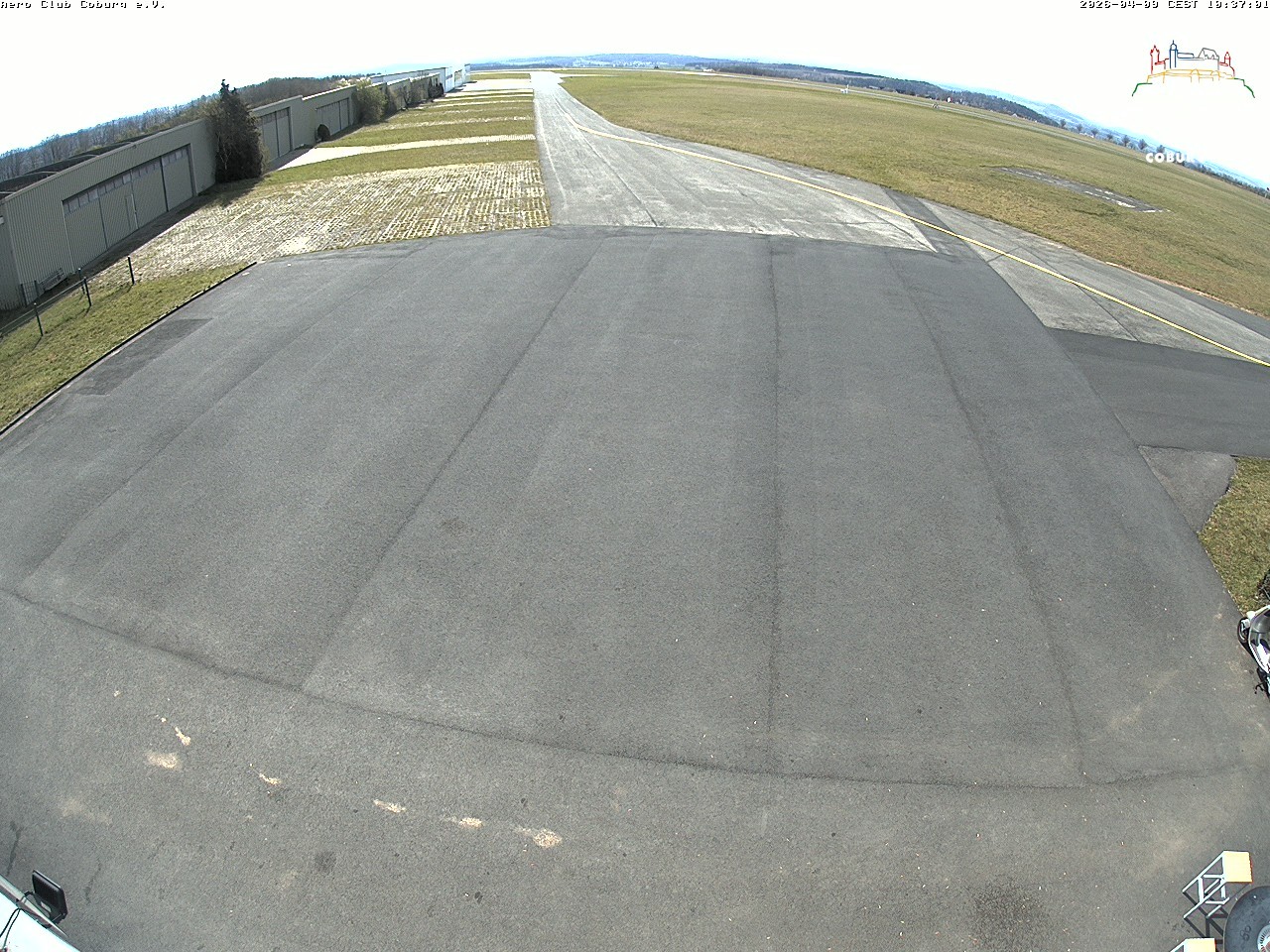 Archiv Foto Webcam Vorfeld Aero Club Coburg