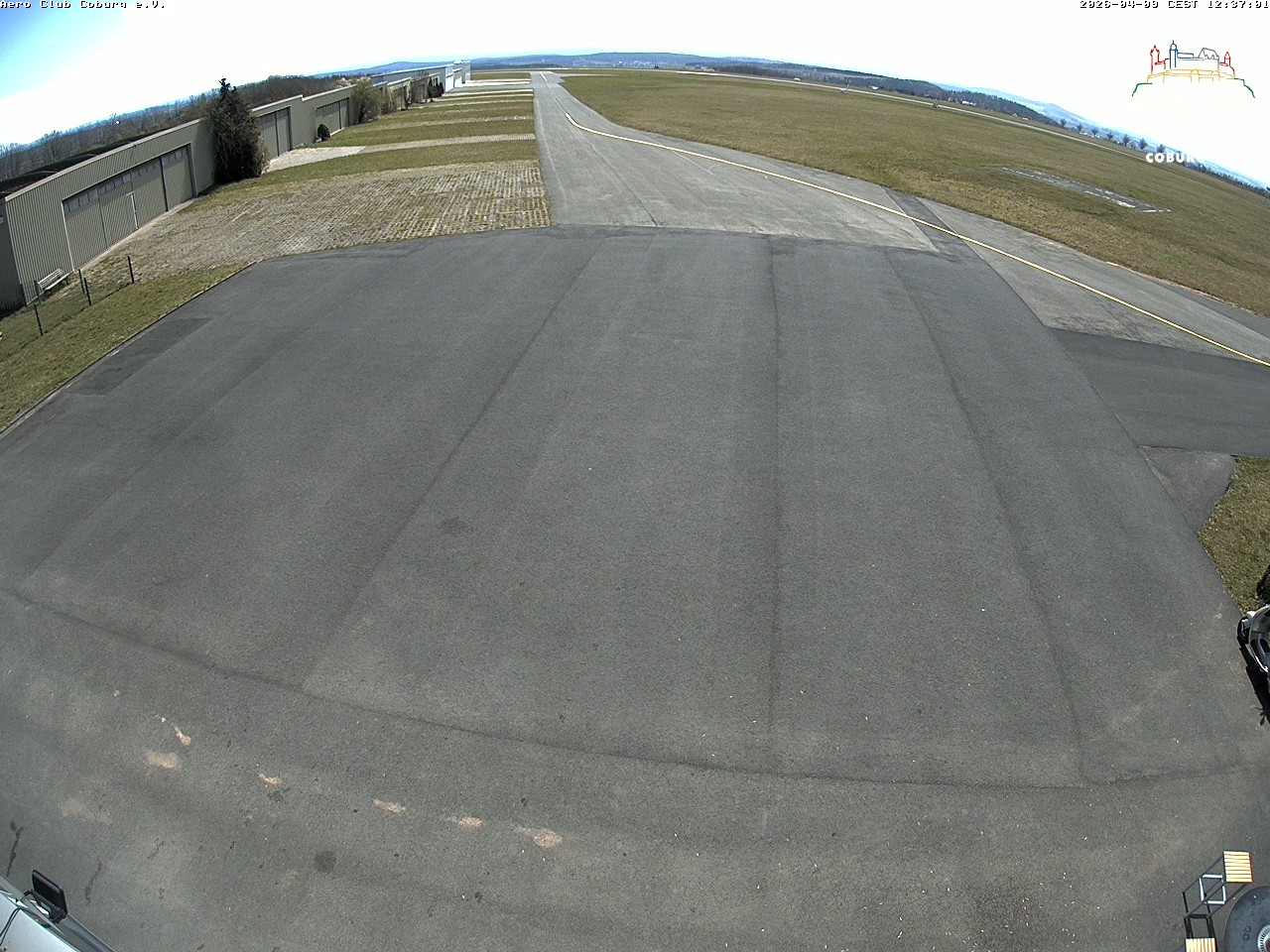 Archiv Foto Webcam Vorfeld Aero Club Coburg