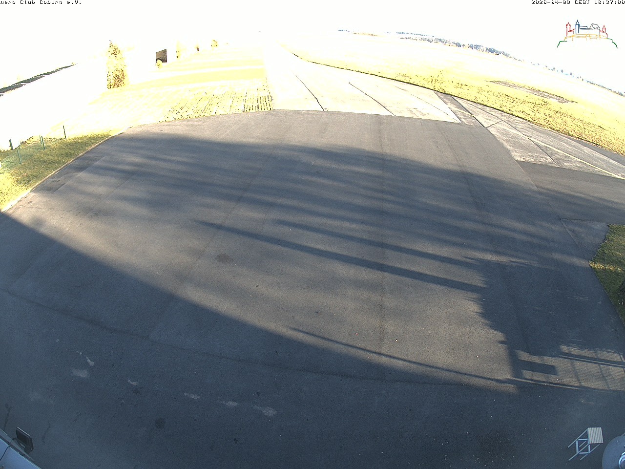 Archiv Foto Webcam Vorfeld Aero Club Coburg