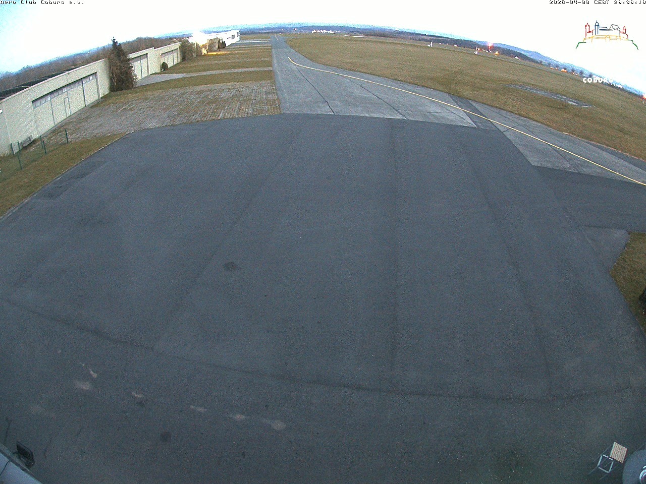 Archiv Foto Webcam Vorfeld Aero Club Coburg