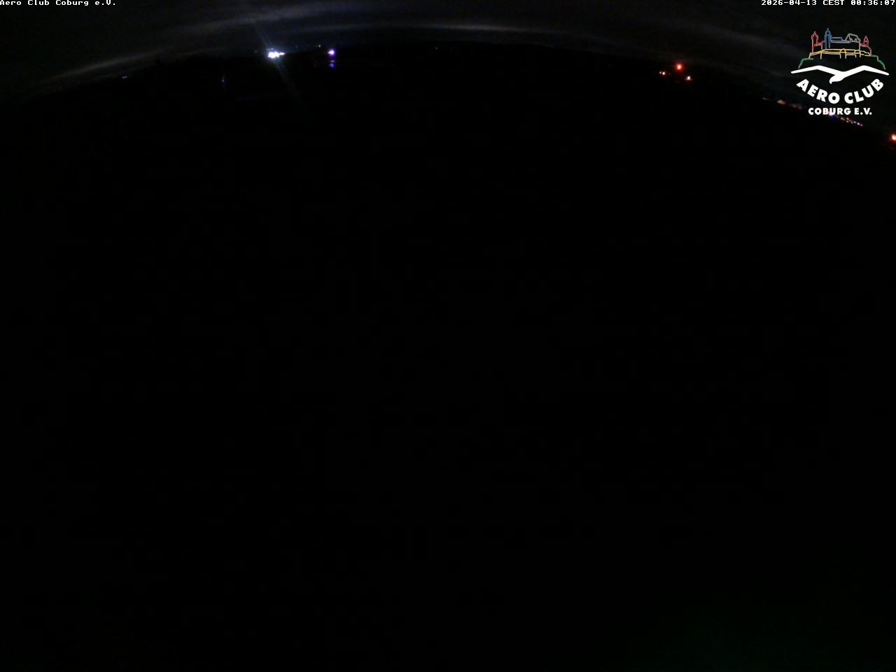 Archived image Webcam Aero Club Coburg