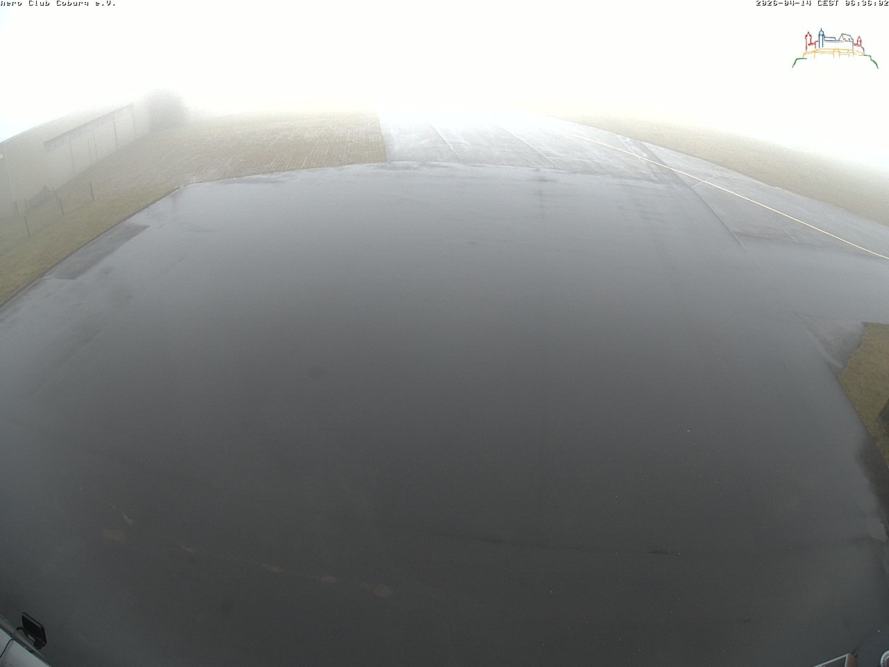 Archiv Foto Webcam Vorfeld Aero Club Coburg